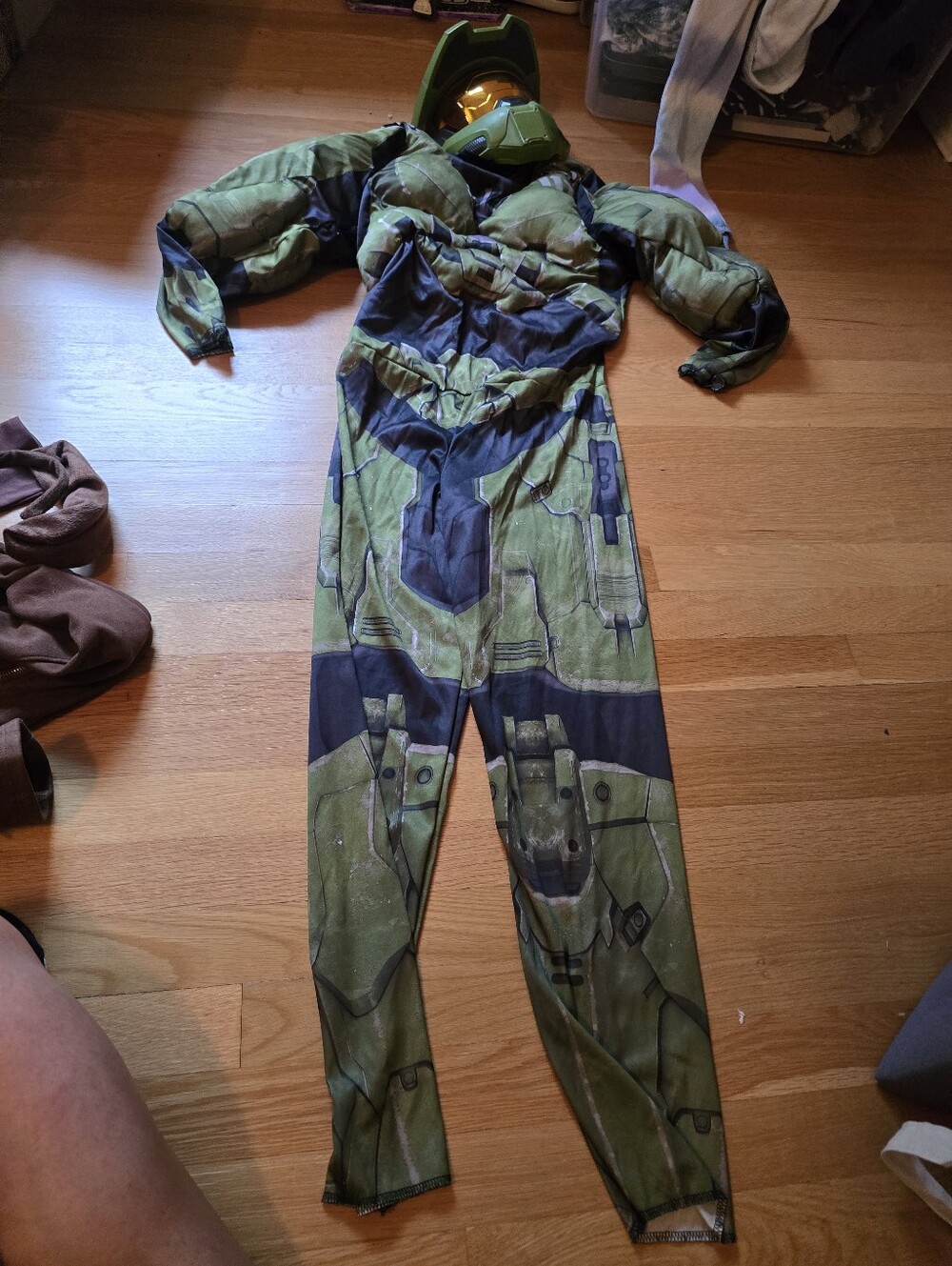 Halo master chief muscle costume sz L